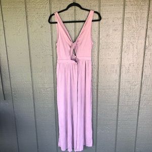 Silence + Noise Front Twist Jumpsuit